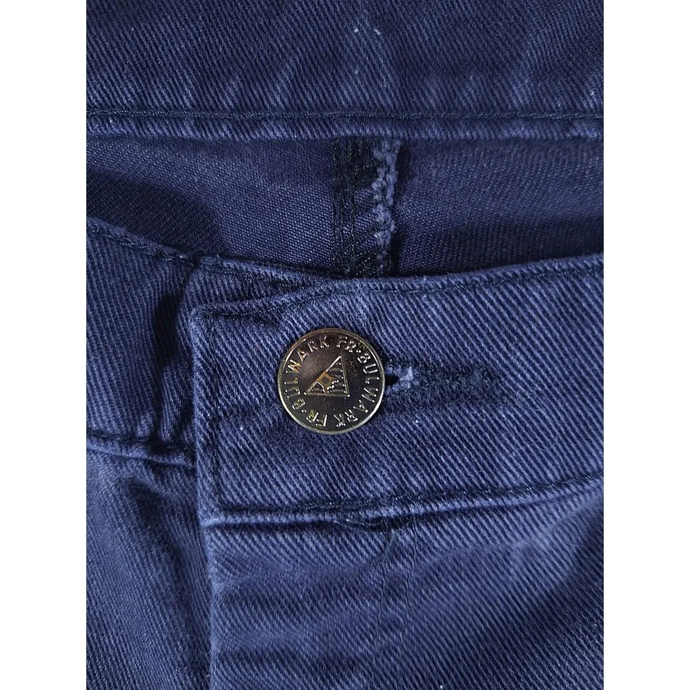 Bulwark FR Flame Resistant Work Pants Men 35x30 Navy Blue CAT 2 NFPA‎ 2112